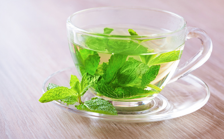 Peppermint tea is used by some people to relieve trapped wind