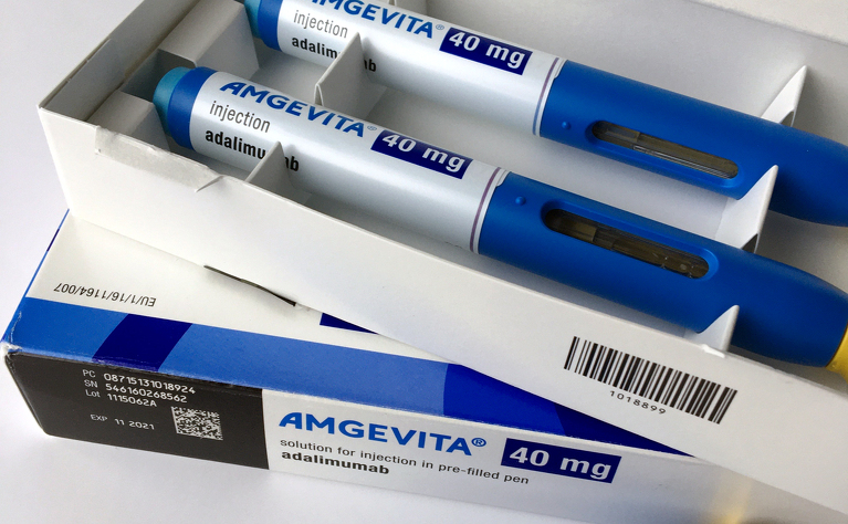 Some medicine, such as adalimumab biosimilar Amgevita, are delivered by a home delivery company.