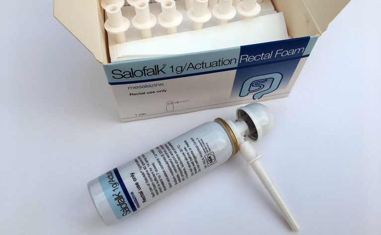 Salofalk rectal foam for ulcerative colitis